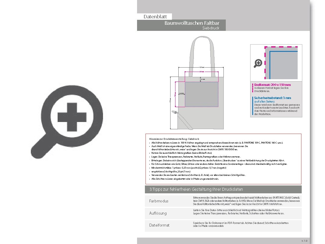 Product Bild baumwolltasche_faltbar__3-farbig__einseitig_bedruckt